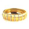 Fine Jewelry - Bracelets - 18 Karat Yellow Gold and Diamond Bracelet