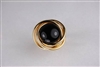 Fine Jewelry - Rings - 18 Karat Yellow Gold and Onyx Ring