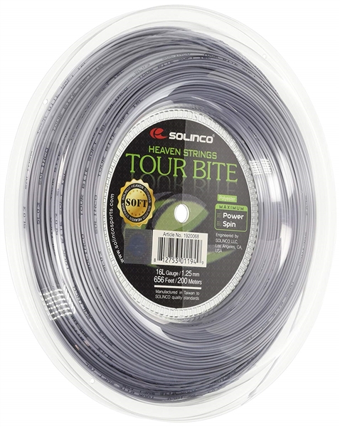 Tour Bite Soft Tennis String Reel Light Silver 1920059