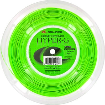 Solinco Hyper-G (17-1.20mm) Tennis String Reel 1920103