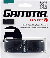 Gamma Pro Rx Replacement Grip, Black/Black Perforations AGPRX 10
