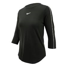 AQ7658-010 Nike Court 3/4 Sleeve Top