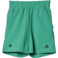 Adidas Boys Roland Garros Short- Core Green/Black