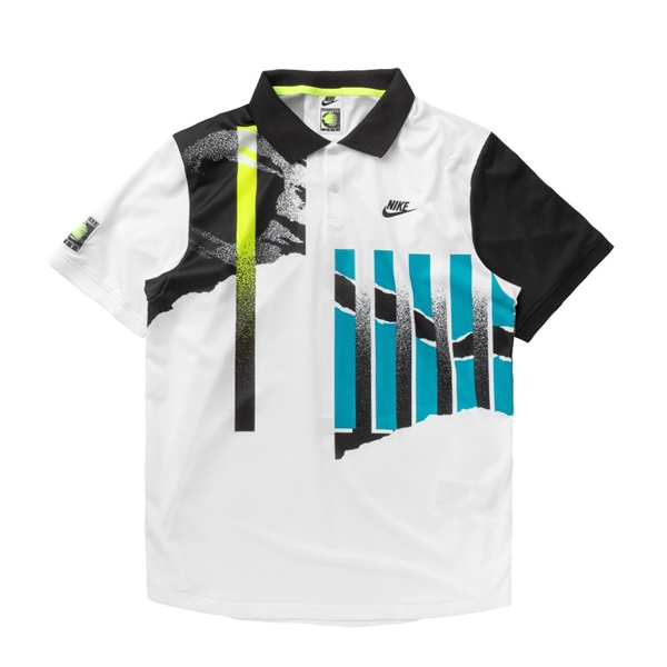 CK9793-101 Nike Men's New York Team Court Advantage Tennis Polo