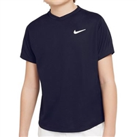 CV7565-451 NikeCourt Dri-FIT Victory Big Kids' (Boys')  Top