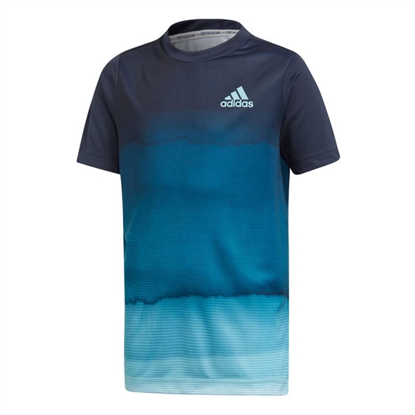 DU2453   Adidas Boys Parley Printed Tee