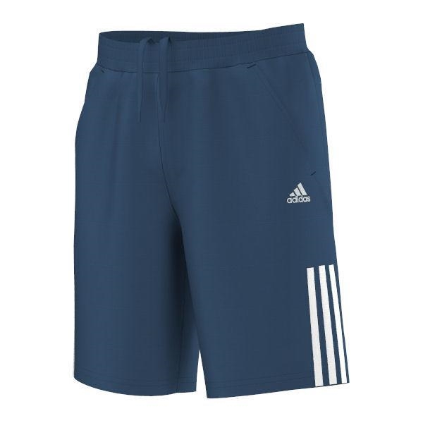 adidas Kids Boy's Response Bermuda (Little Kids/Big Kids) Tribe Blue/White Shorts