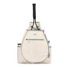 HTBP197Ame & Lulu Hamptons Tennis Backpack (Grey Camo)