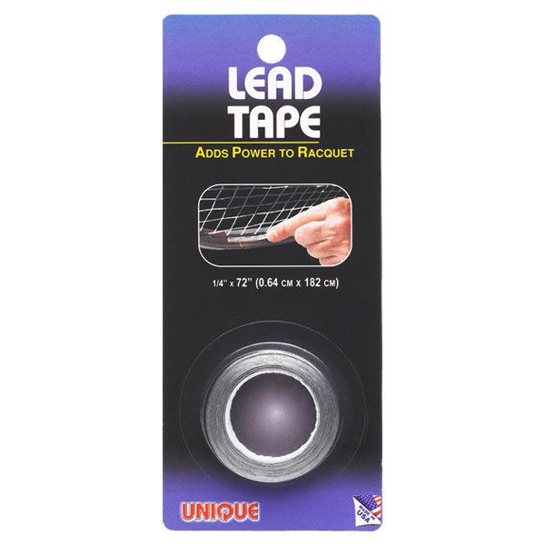 Tourna Lead Tape Tennis Racquet Tape Golf Club 1/4 Inch by 72 Inch LD-36