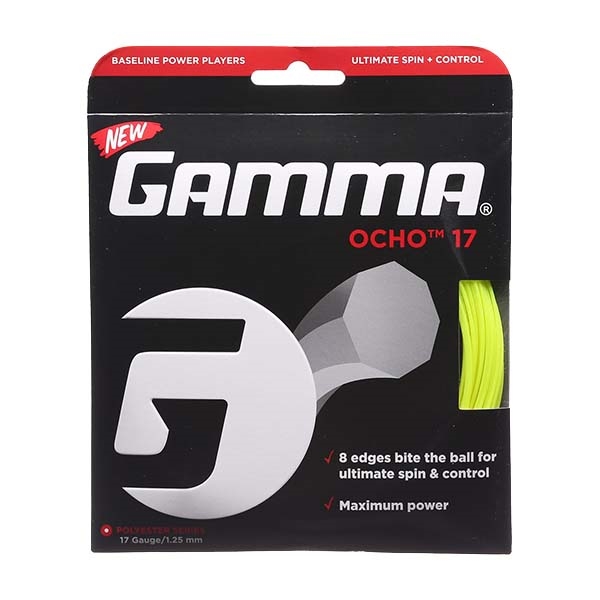 Gamma Ocho 17 Gauge Tennis String