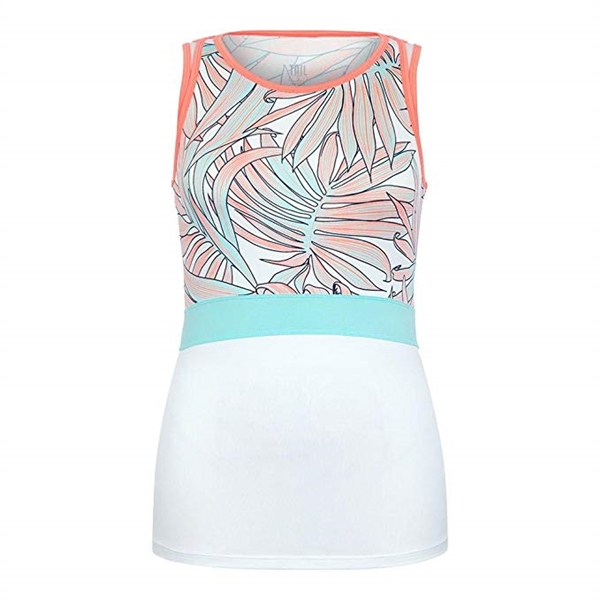 Tail Women`s Delaney Racerback Tennis Tank PALMS