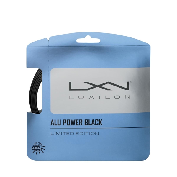 WR8306901125 LIMITED EDITION ALU POWER BLACK 125 TENNIS STRING