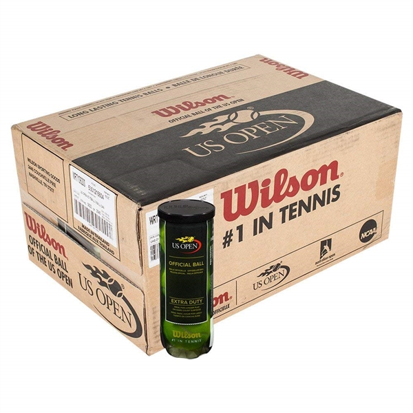 Wilson US Open Extra Duty Tennis Balls WRT106200case