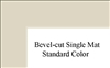 10" x 12" (6 1/2" x 8 1'2") Single Mat - Standard Colors