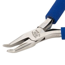 Foam Grip Stainless Pliers, Bent Chain Nose