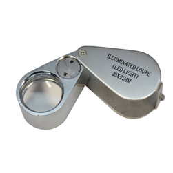 20X Jewelers Loupe with LED Light