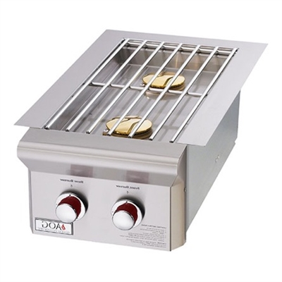 American Outdoor Grill Double Side Burner "T" Series- Built-In