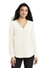 Port Authority Ladies Long Sleeve Button-Front Blouse