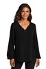 Port Authority Ladies Textured Crepe Blouse