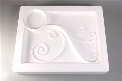 GM107 Spiral Appetizer Tray