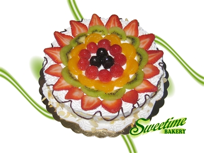 Fresh Fruits Cake