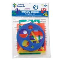 Got-Special KIDS|Learning Resources Primary Shapes Template Set