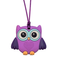 Got Special KIDS|Munchables Baby Owl Chew design features a textured heart on the front and back for added sensory interest. It is suitable for mild-moderate chewers.