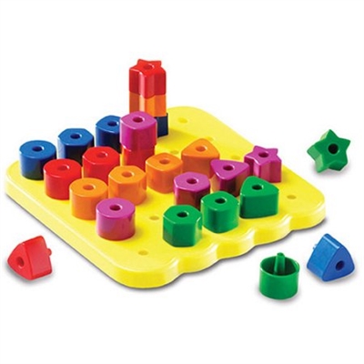 Got Special KIDS|Stacking Shapes Pegboard