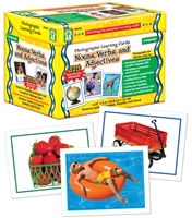 Nouns, Verbs and Adjectives Learning Cards Grade K-5