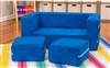 Got-SpecialKIDS|Micro-Suede Zipline Kidâ€™s Convertible Loveseat