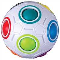 Got Special KIDS| Duncan Color Shift Puzzle Ball has 12 holes with only 11 filled with a colored ball.