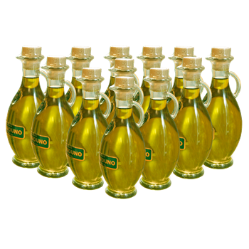 Case of Small Olive Oil Bottles