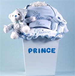 Baby Boy Prince Layette (Designs May Vary - Call Shop for Information)