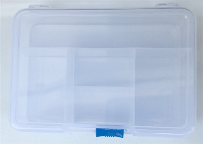 5 Compartment Box w/Sliding Lock