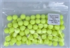 Size 10mm Round Bead/Neon Chartreuse UV/100 Pack