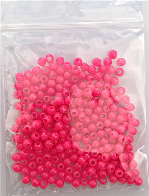 4mm Bead/Solid Pink UV/200 pack