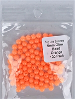 5mm Bead/Glow Orange/100 pack