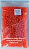 Size 6mm Round Bead/Fluorescent Red/1000 Pack