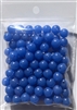Size 6mm Round Bead/Blue Glow/100 Pack