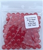 Size 8mm Round Bead/Ruby Red/100 pack