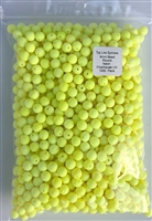8mm Neon Chartruese UV Bead/1000 Pack