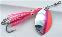 Size 4 FB Series Spinner/Silver SG w/Pink & Red/Pink Skirt