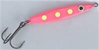 3/4 Ounce Flutter Series Jig/Super Glow Green/1 per pack