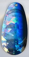 Size 6 RATLER French Blade/ Holographic SG w/Black & Blue Edge/2 pack