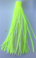 2 1/4" Pro (Roll-Up/Quick) Skirt/Chartreuse/White/12 Pack