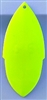 Size 7 SKS Series Blade/Solid Chartreuse Both Sides/2 Pack