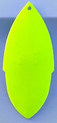Size 7 SKS Series Blade/Solid Chartreuse Both Sides/2 Pack