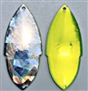 Size 7 SKS Series Blade/Silver SG w/Hot Candy Chartruese Back/2 Pack