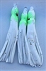 1.5" Squid Body/White UV w/Silver Flake/5 Pack