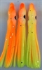 1.5" Squid Body/Yellow/Orange UV /6 Pack